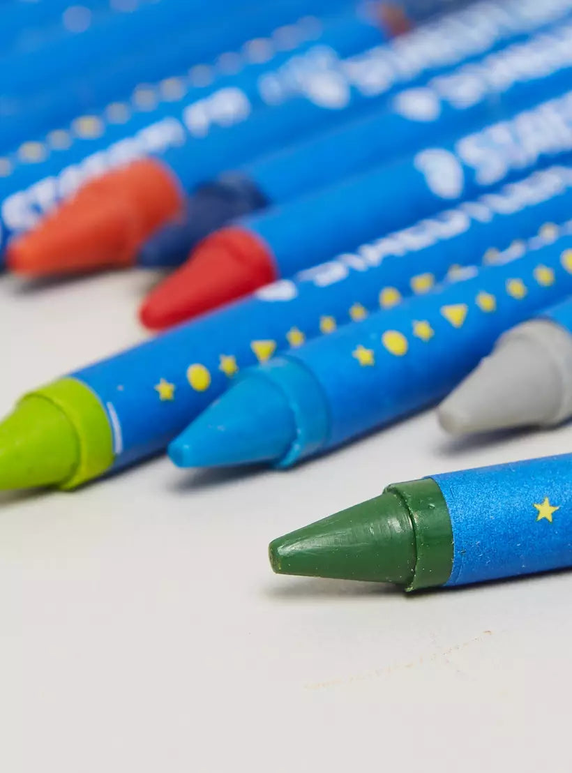 Staedtler 12 Wax Crayons Set