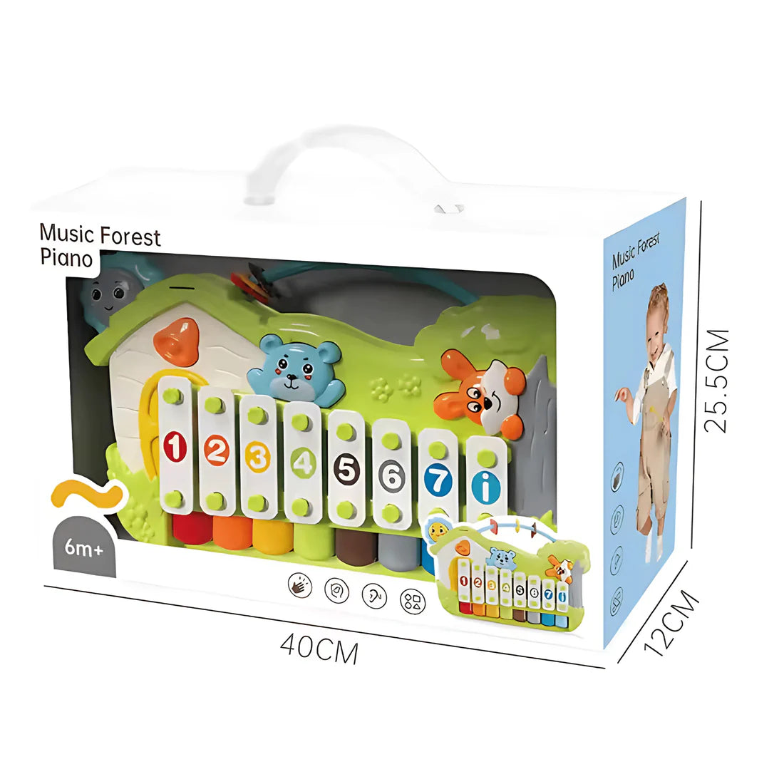 Youleen Music Forest piano and xylophone studio, main view