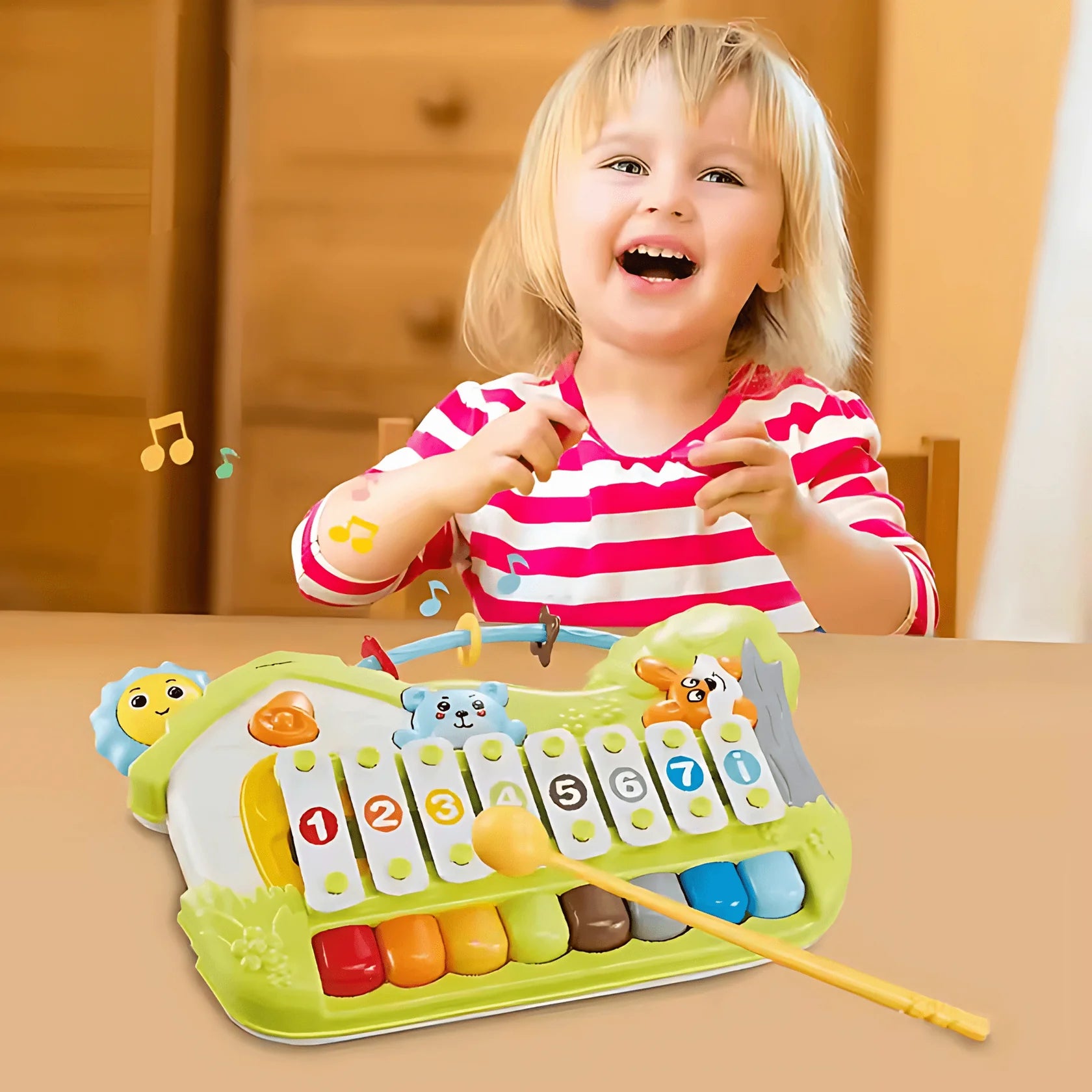 Youleen Music Forest piano and xylophone studio, view 2