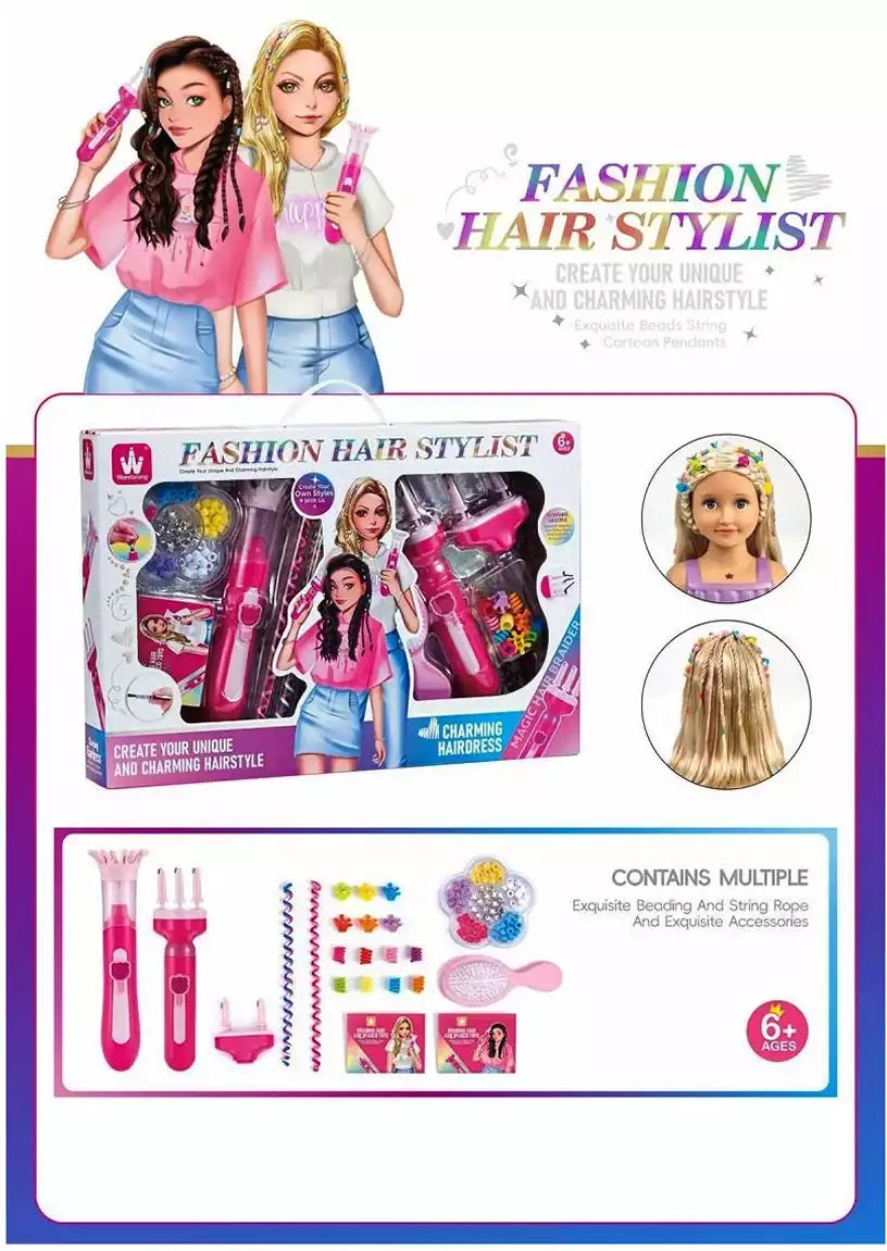 KidZilan fashion stylist magic braider and beading kit, view 2