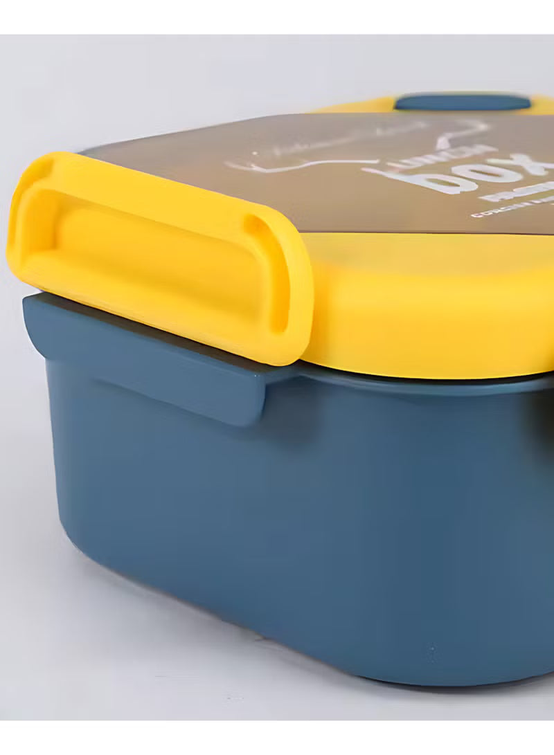 Kids daily bento box with matching tumbler and cutlery set, view 6