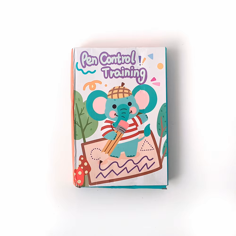 Kids early learning pen control tracing book, page detail 4