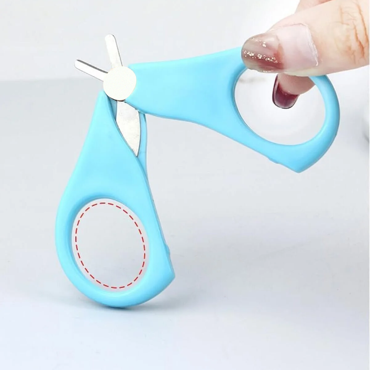 Hercules Bear baby nail clippers and scissors, sky blue