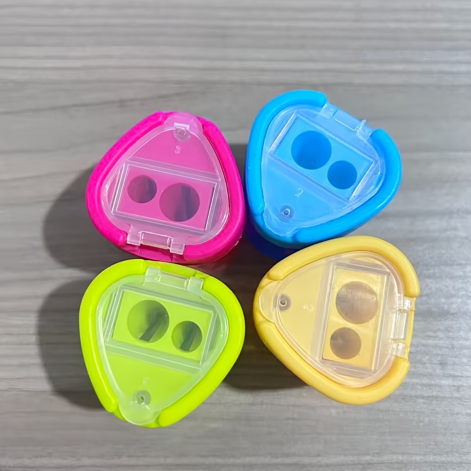 KidZilan Heart Beats mess-free dual-hole sharpeners, view 3