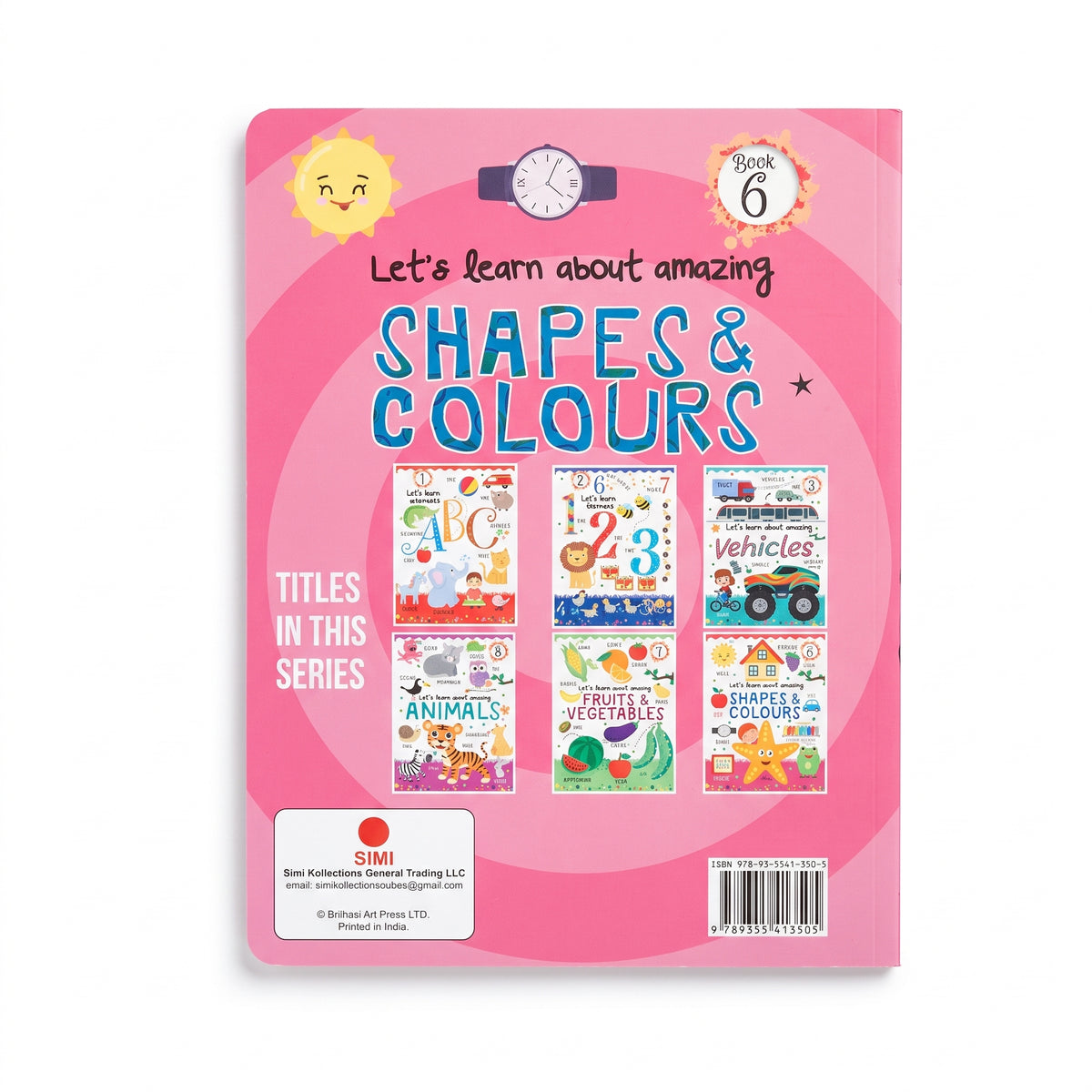 Let's Learn About Amazing Shapes & Colours Book (10 Pages)