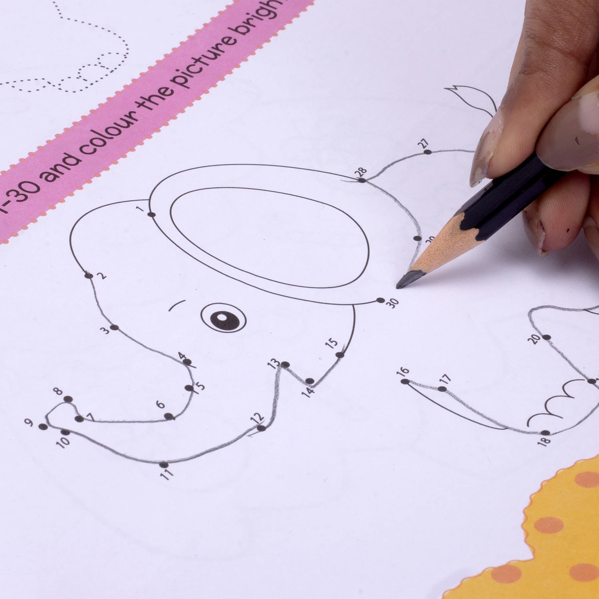 Dot to Dot Books for Kids Activity Book (16 Pages)