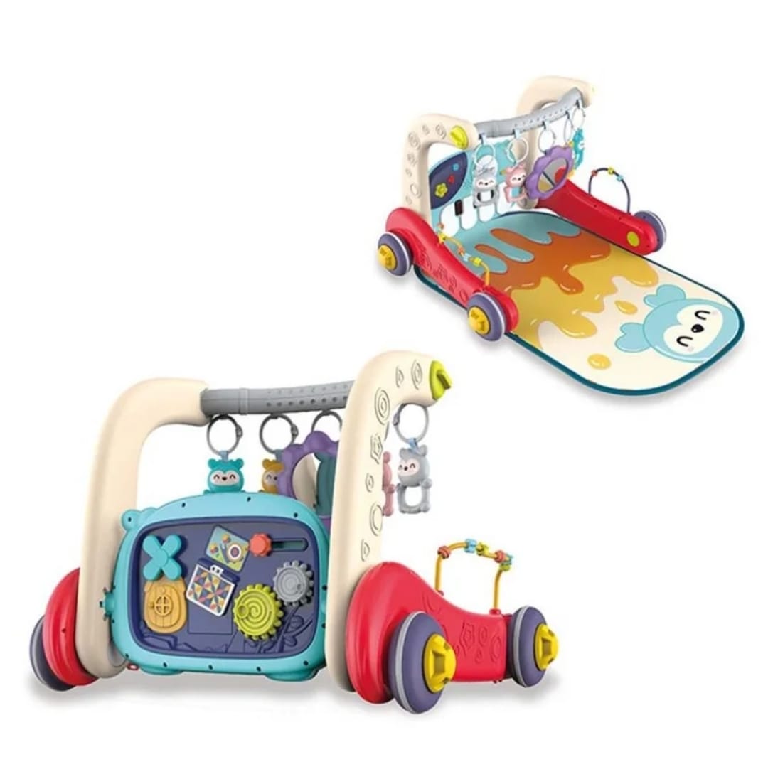 Vivakids multistage baby walker and fitness piano gym rack, view 2