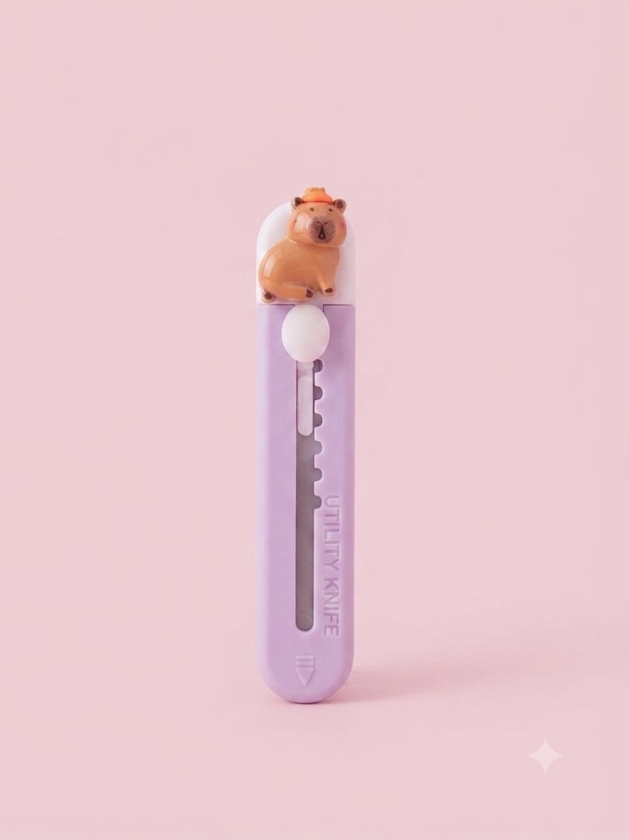 KidZilan Cute Cartoon Character Mini Utility Knife