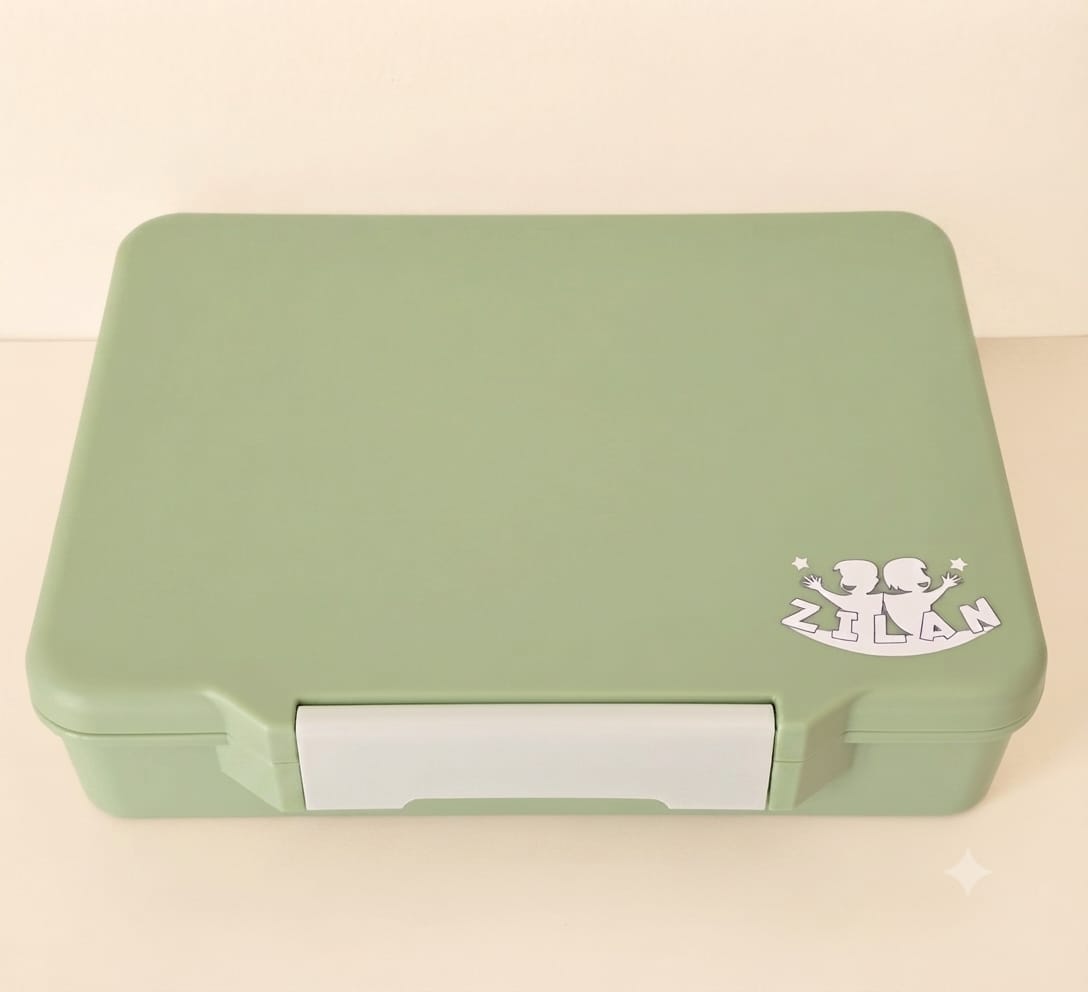 Zilan Compartment Bento Lunch Box - Sage Green