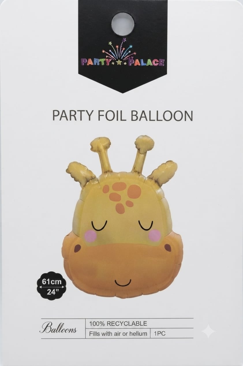 Party Palace 24 Inch Giraffe Foil Balloon