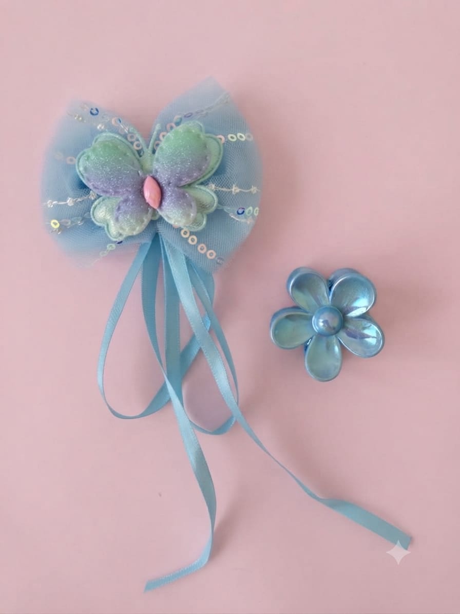 Princess Dreams Bow, Bracelet & Hair Tie Styling Set