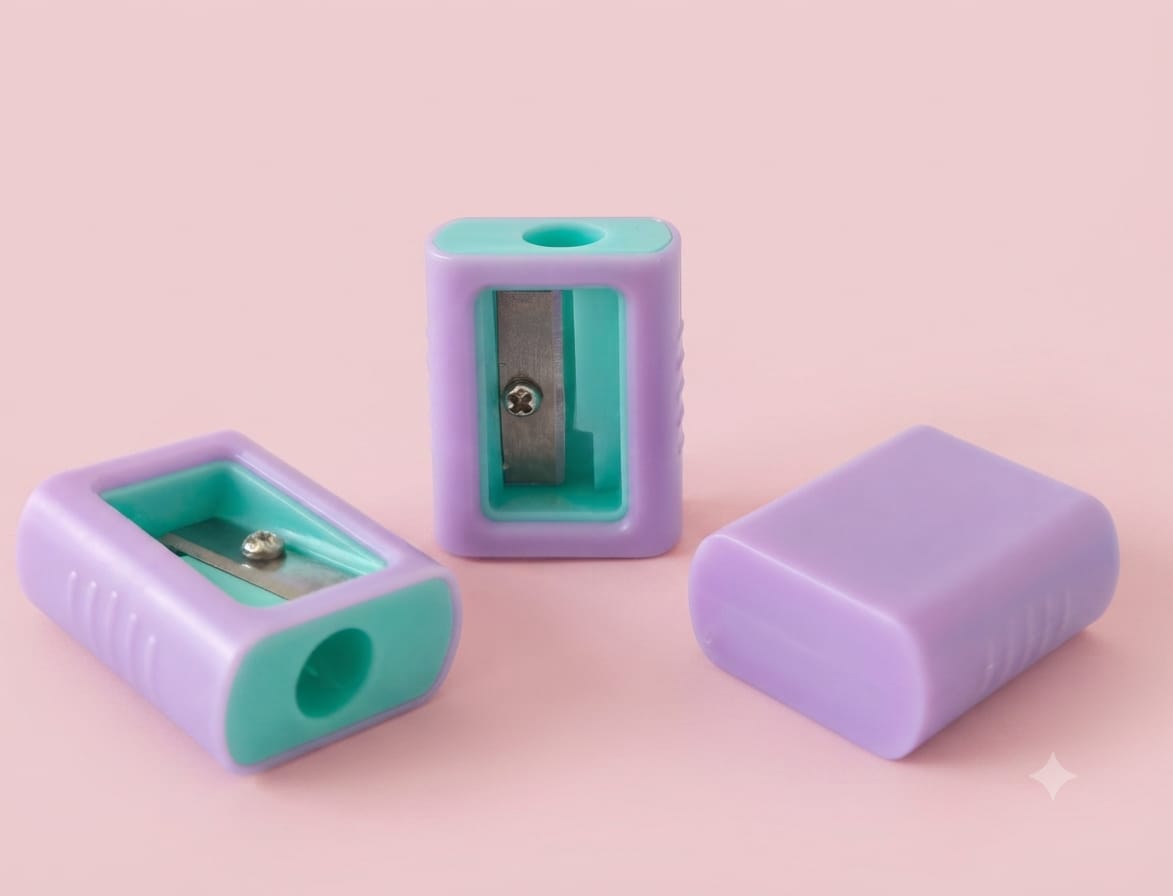KidZilan Color Splash Mini Pocket Pencil Sharpener