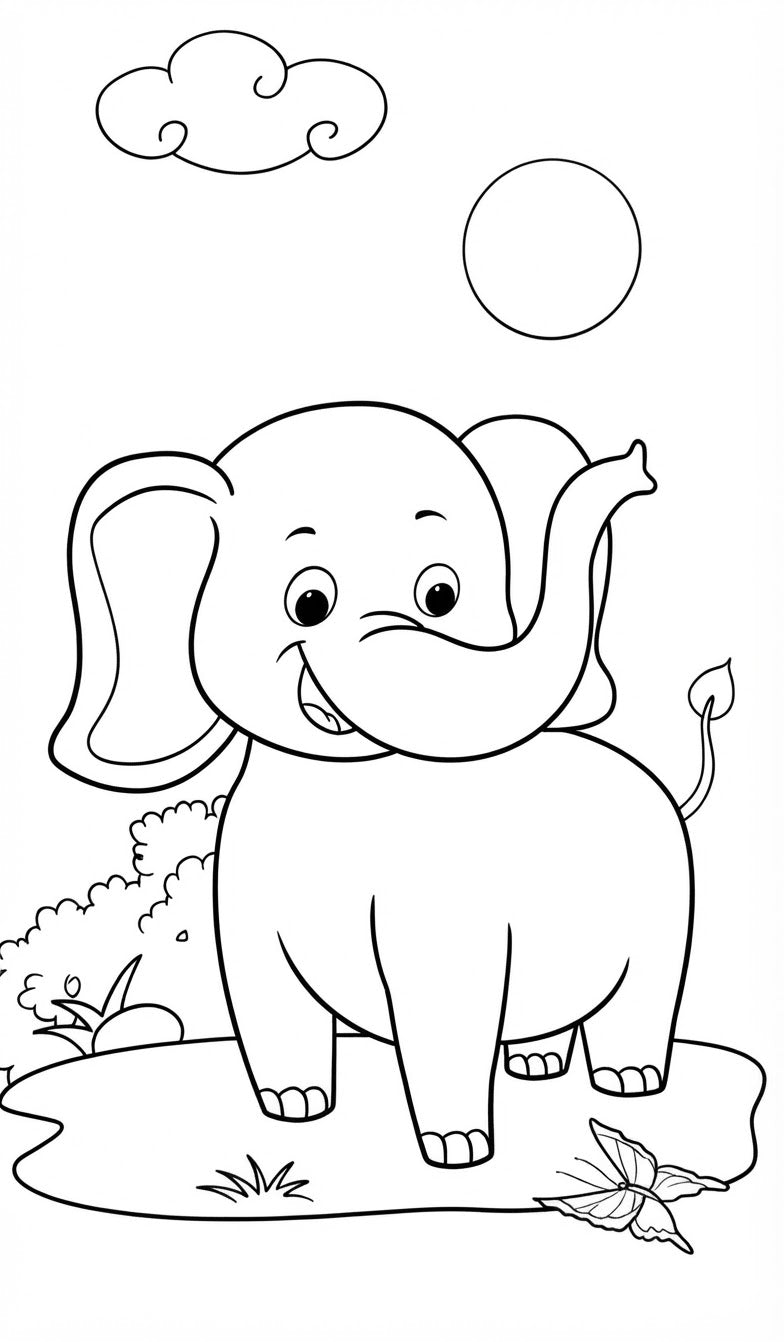 Animals Travel Art Kit with Coloring Pads and Pencils (19 x 11.5cm)