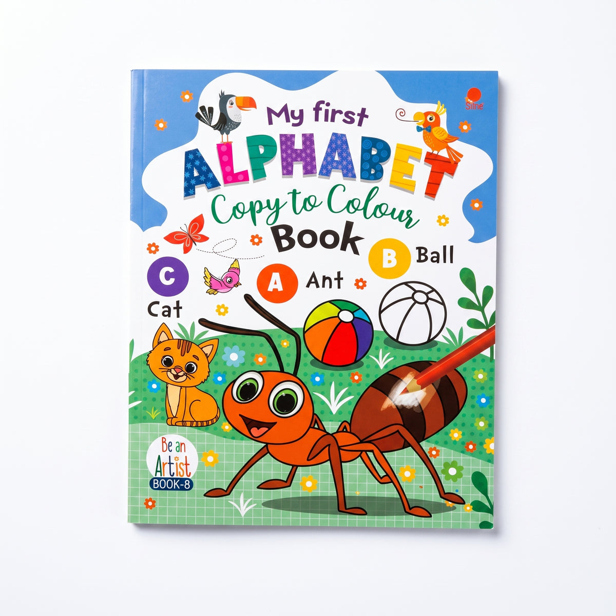 My First Alphabet Copy to Colour Book (16 Pages)