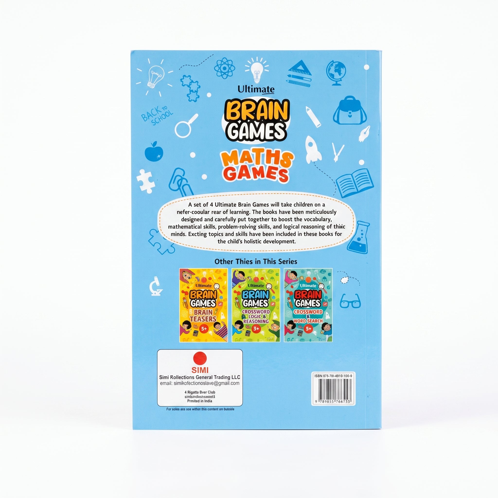 Maths Games for Kids (Ages 6+) – Ultimate Brain Games: 120+ Fun Maths Puzzles