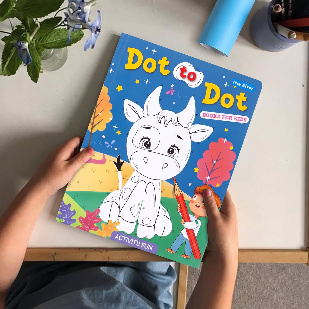 Dot to Dot Books for Kids Activity Book (16 Pages)