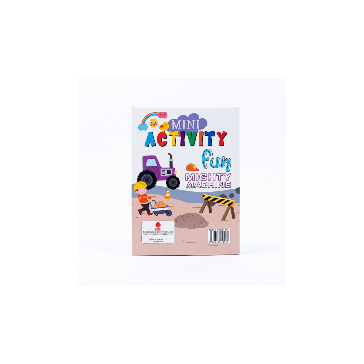 Mini Activity Fun: Mighty Machine Activity Book (15x11cm)