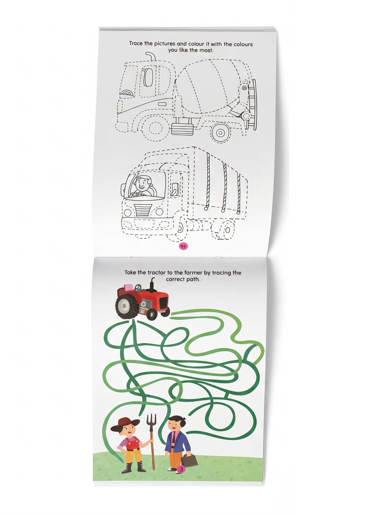 Mini Activity Fun: Mighty Machine Activity Book (15x11cm)