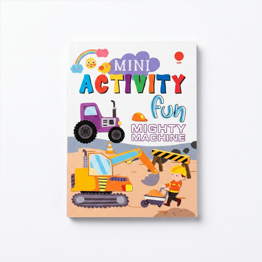 Mini Activity Fun: Mighty Machine Activity Book (15x11cm)