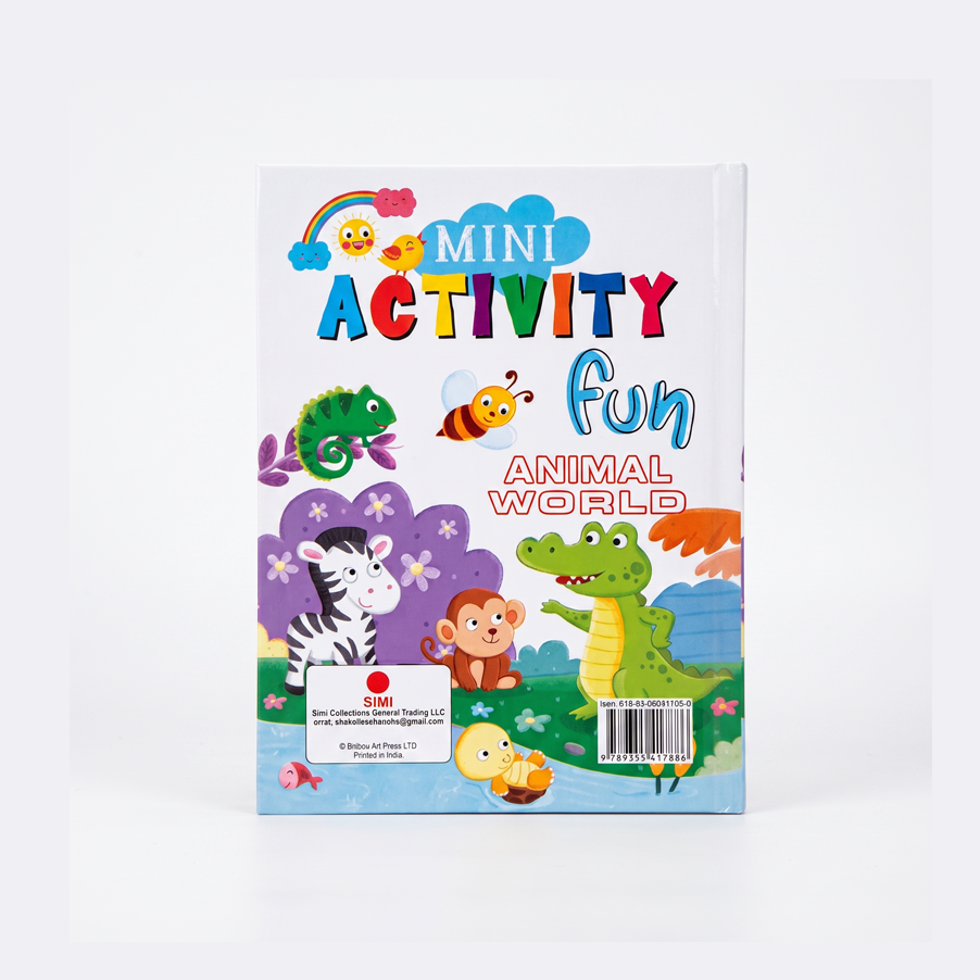 Mini Activity Fun: Animal World Activity Book (15x11cm)