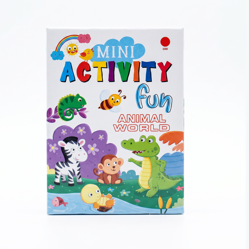 Mini Activity Fun: Animal World Activity Book (15x11cm)