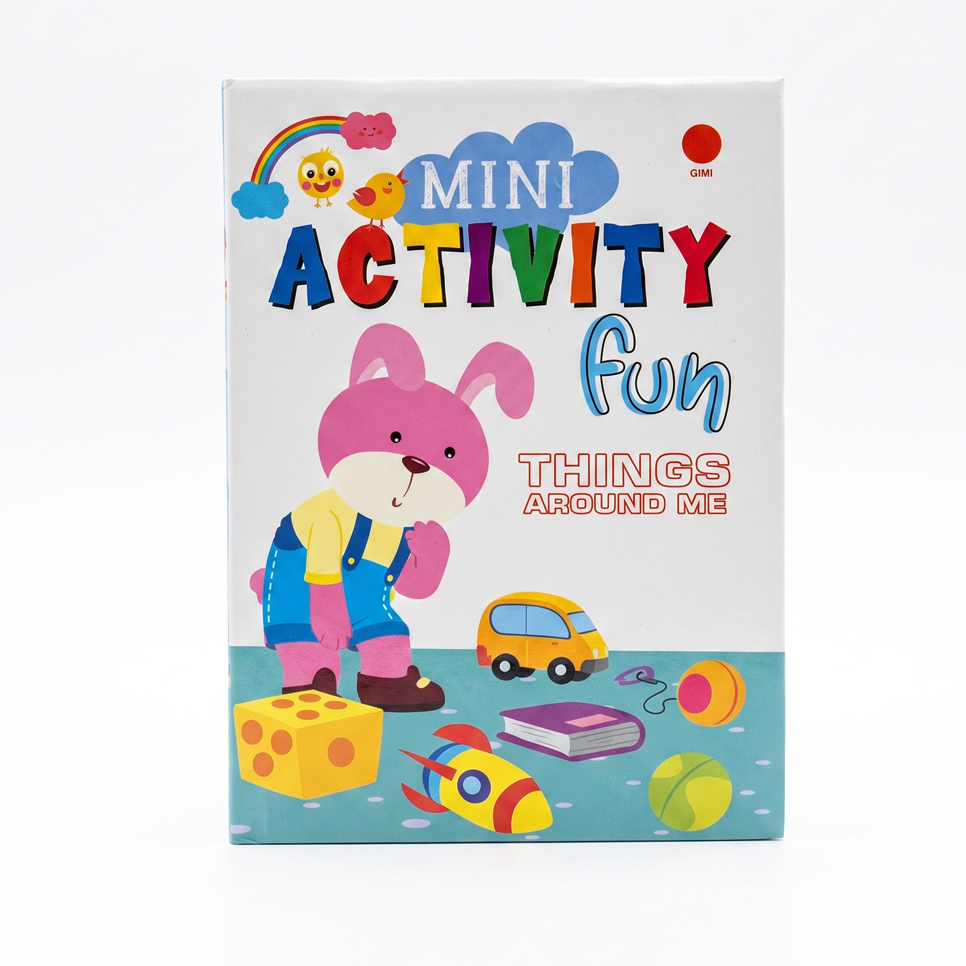 Mini Activity Fun: Things Around Me Activity Book (15x11cm)