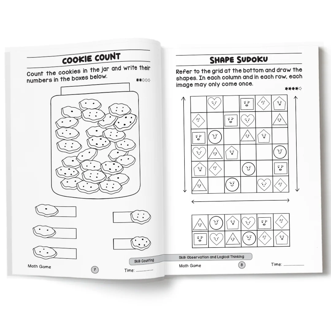 Maths Games for Kids (Ages 6+) – Ultimate Brain Games: 120+ Fun Maths Puzzles