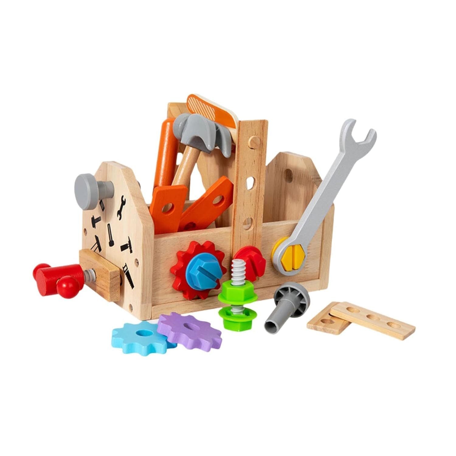 Love Play Love Learn wooden activity toolbox, view 1