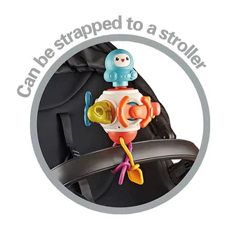 KidZilan 8-in-1 space astronaut busy cube and travel toy, view 8