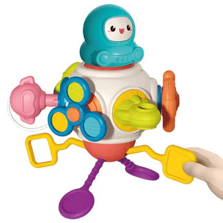 KidZilan 8-in-1 space astronaut busy cube and travel toy, view 10