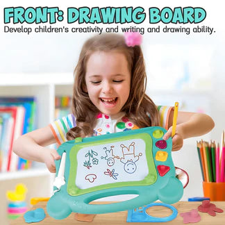 Bibi-Inn 2-in-1 magnetic drawing and painting study board, view 5