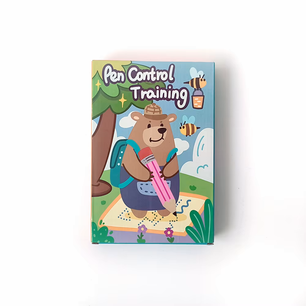 Kids early learning pen control tracing book, page detail 1