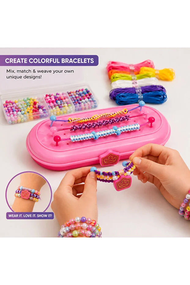 KidZilan DIY creative bracelet knitter kit, view 3