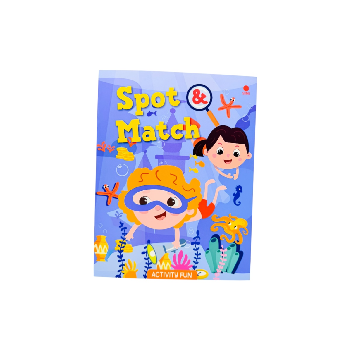 Spot & Match Activity Fun Book (16 Pages)