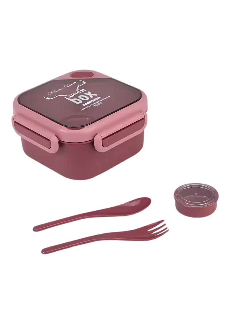 Kids daily bento box with matching tumbler and cutlery set, view 15