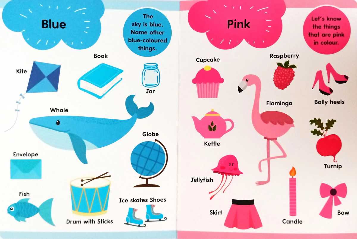 Let's Learn About Amazing Shapes & Colours Book (10 Pages)