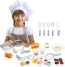 Kids Kitchen Play Set with Utensils