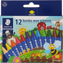 Staedtler 12 Super Jumbo Wax Crayons Set