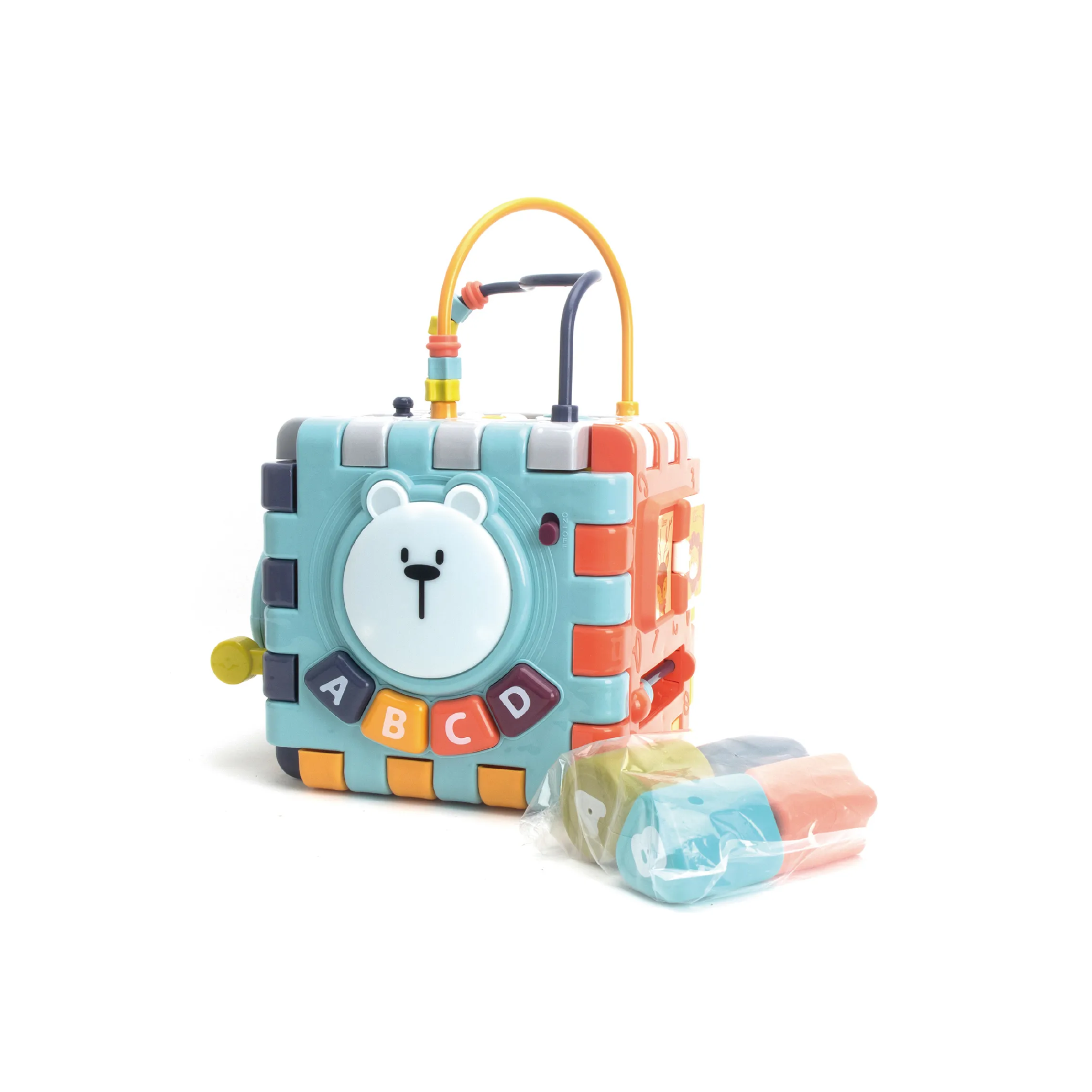 Vivakids baby puzzle polyhedron multi-functional activity toy, view 6