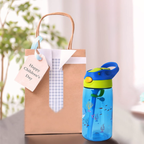 Water Bottle For Kids With Straw & Handle