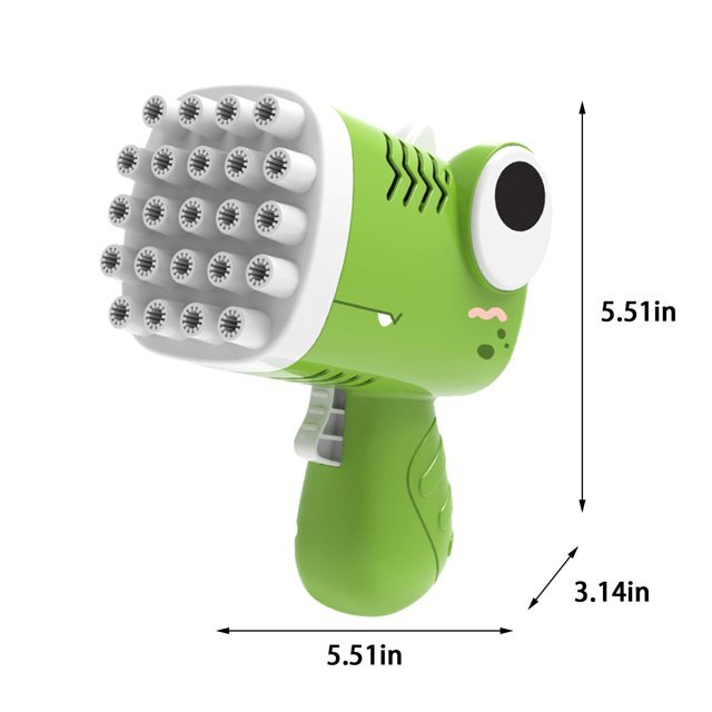 One-click dinosaur bubble blaster toy, view 5