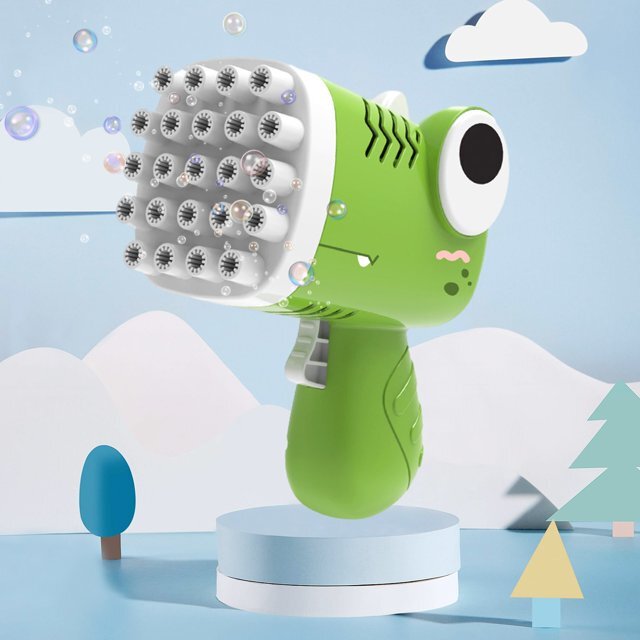 One-click dinosaur bubble blaster toy, view 3