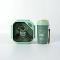 Kids Daily Bento with Matching Tumbler & Cutlery Set