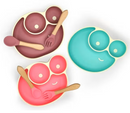 Algo Snail Silicone Baby Feeding Set