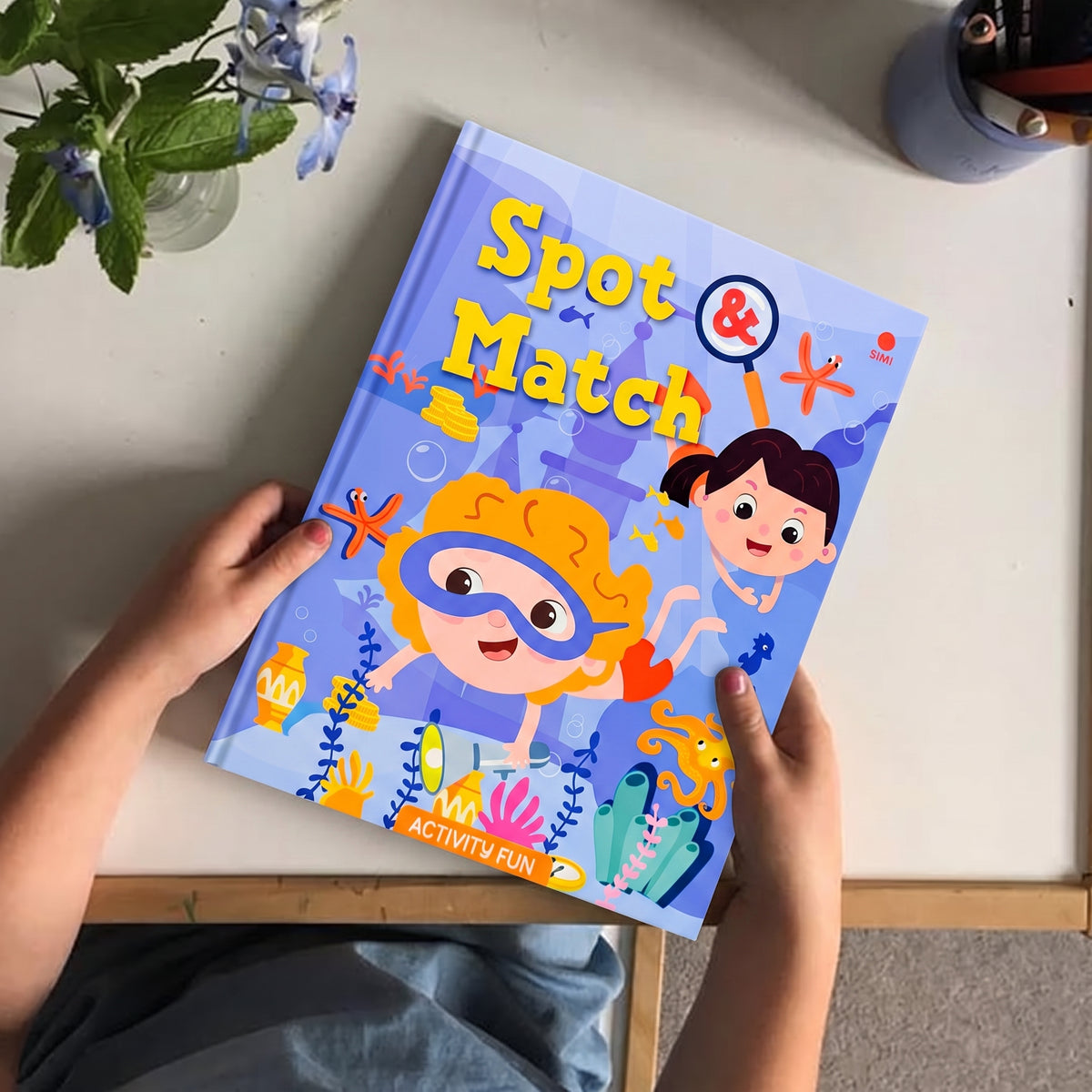 Spot & Match Activity Fun Book (16 Pages)