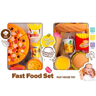 KidZilan fast food and pizza cutting playset, view 2