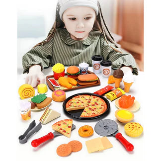 KidZilan fast food and pizza cutting playset, view 6