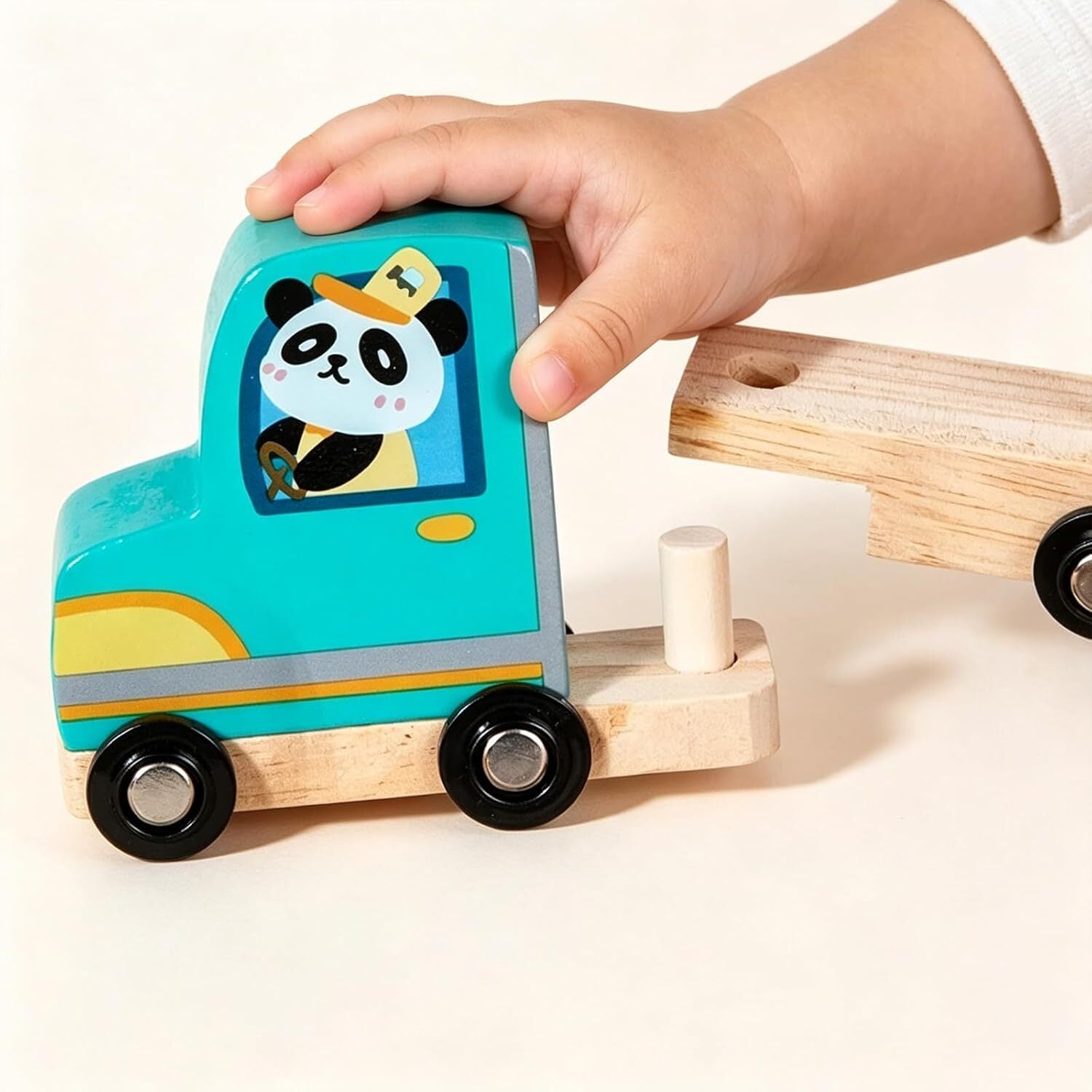Happy Tails Transit Truck magnetic and stacking set, view 1