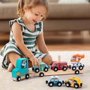 The Happy Tails Transit Truck: Magnetic & Stacking Set
