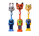 KidZilan Ultra-Soft 0.12mm Bristle Deformable Cartoon Toothbrush for Kids